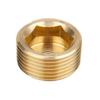 LAIZE 2pcs Copper Plug Connector Accessories, Caliber:4 Point — 1 Inch