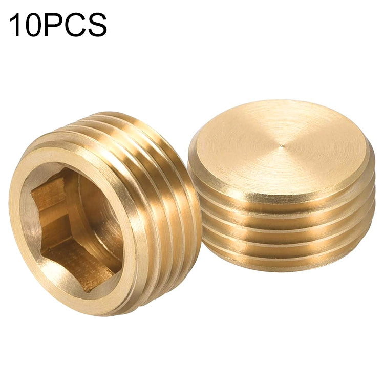 LAIZE 2pcs Copper Plug Connector Accessories, Caliber:4 Point — 6 Point