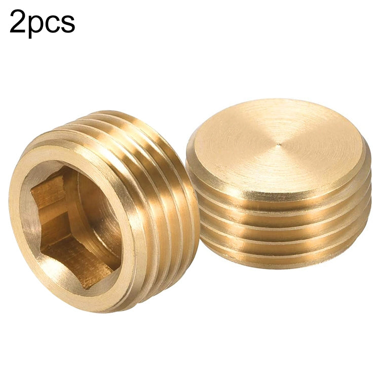 LAIZE 2pcs Copper Plug Connector Accessories, Caliber:4 Point — view 10