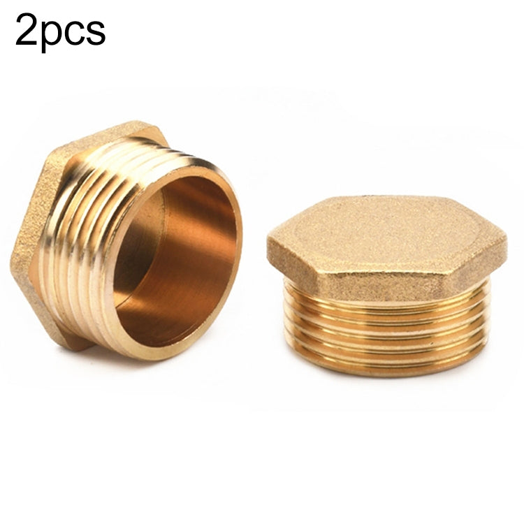 LAIZE 2pcs Hexagon Plug Male Thread, Caliber:4 Point — view 8
