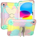 Butterfly Kickstand Heavy Duty Hard Rugged Tablet Case