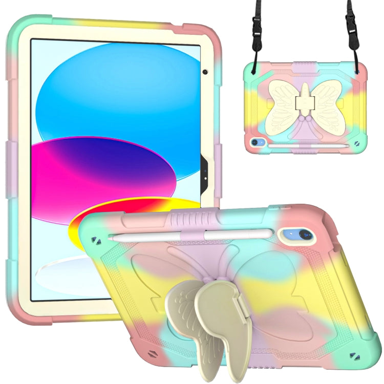 Butterfly Kickstand Heavy Duty Hard Rugged Tablet Case — For iPad 10th Gen 10.9 2022