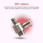 LAIZE Nickel Plated Copper Male Thread Throttle Valve Pneumatic Connector — SL6-02