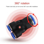 PW16-12 LAIZE 2pcs Plastic Y-type Tee Reducing Pneumatic Quick Fitting Connector — PW8-4