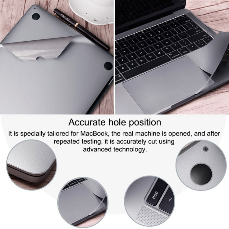4 in 1 Upper Cover Film + Bottom Cover Film + Full-support Film + Touchpad Film Laptop Body Protective Film Sticker
