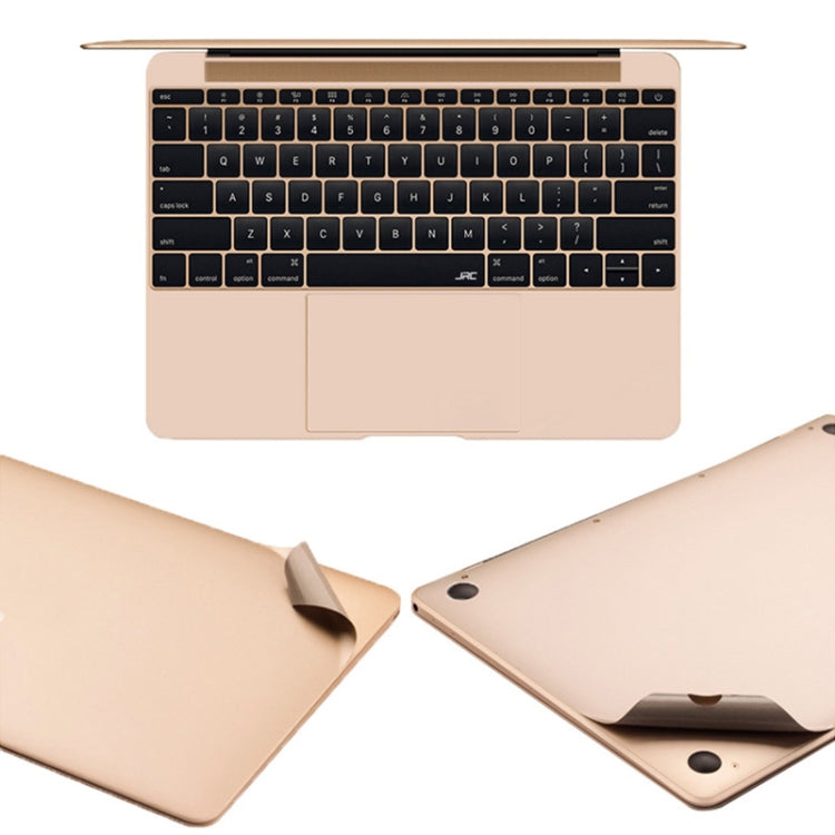 4 in 1 Upper Cover Film + Bottom Cover Film + Full-support Film + Touchpad Film Laptop Body Protective Film Sticker