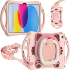 Cute Cat King Kids Shockproof EVA Tablet Case