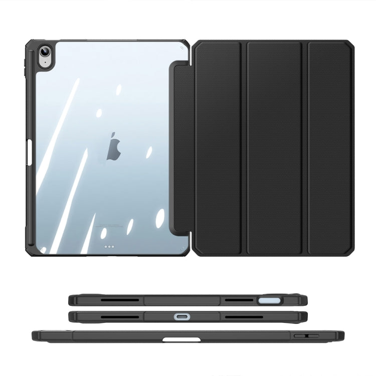 DUX DUCIS TOBY Series Antiskid Leather Smart Tablet Case — Black