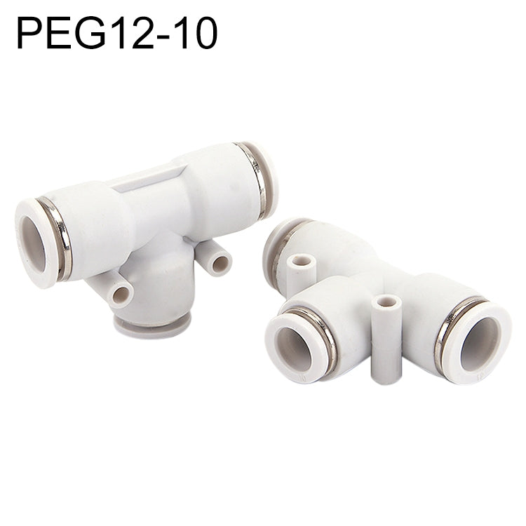 PEG6-4 LAIZE 2pcs PW T-type Tee Reducing Pneumatic Quick Fitting Connector — view 12