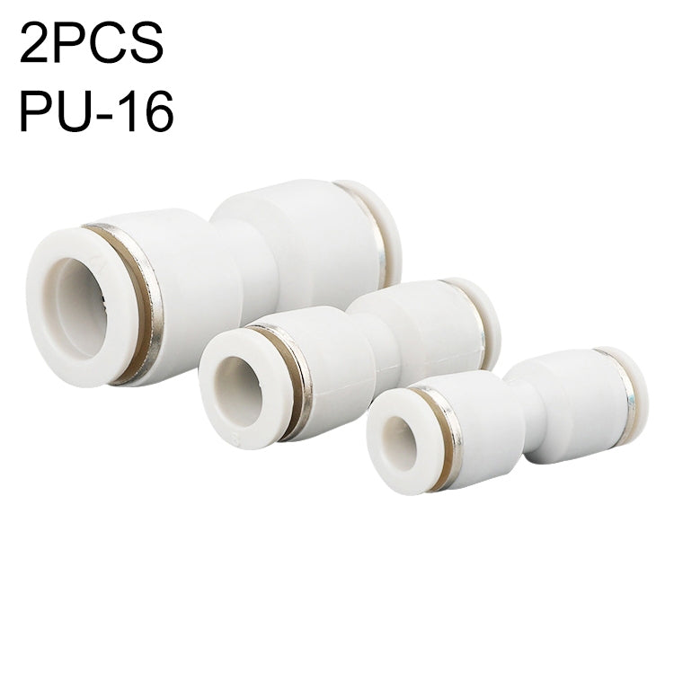 PU-12 LAIZE 2pcs PU Straight Pneumatic Quick Fitting Connector — view 10