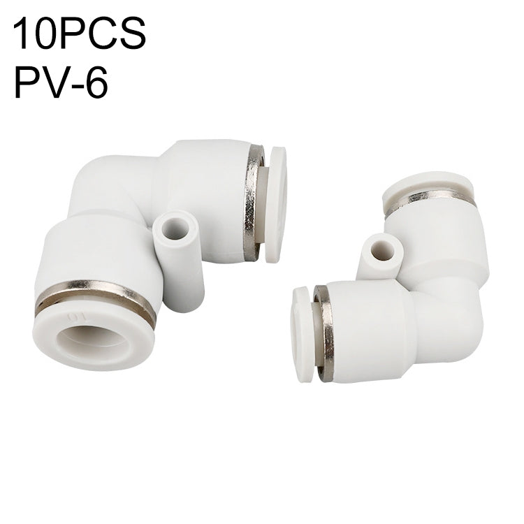 PV-16 LAIZE 2pcs PV Elbow Pneumatic Quick Fitting Connector — PV-16 (2pcs)