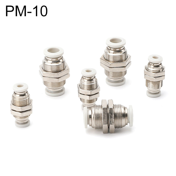 LAIZE PM Bulkhead Straight Pneumatic Quick Fitting Connector — view 10