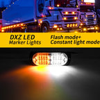2pcs DC12-24V 3.2W Car 20LED Ultra-thin Strobe Light