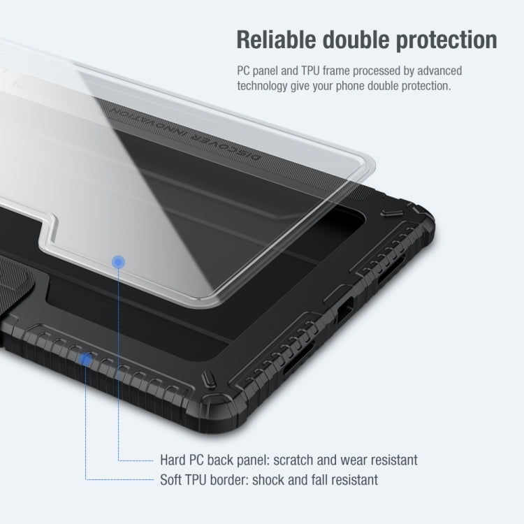 NILLKIN Bumper Pro Leather Tablet Case with Pen Slot & Sleep / Wake-up Function, For iPad 10th Gen 10.9 2022