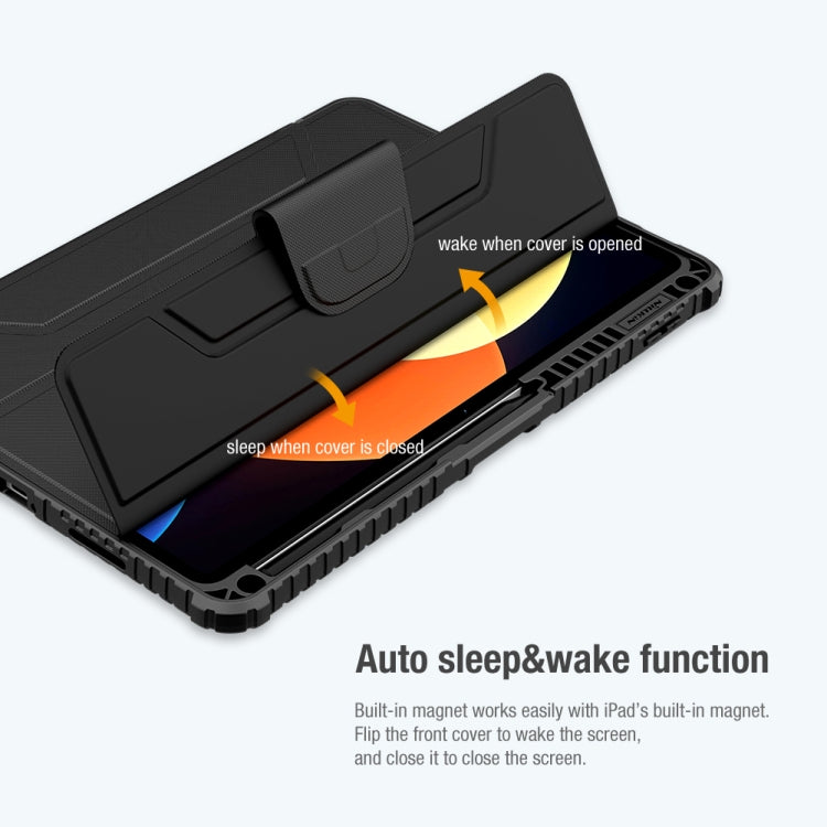 NILLKIN Bumper Pro Leather Tablet Case with Pen Slot & Sleep / Wake-up Function, For iPad 10th Gen 10.9 2022