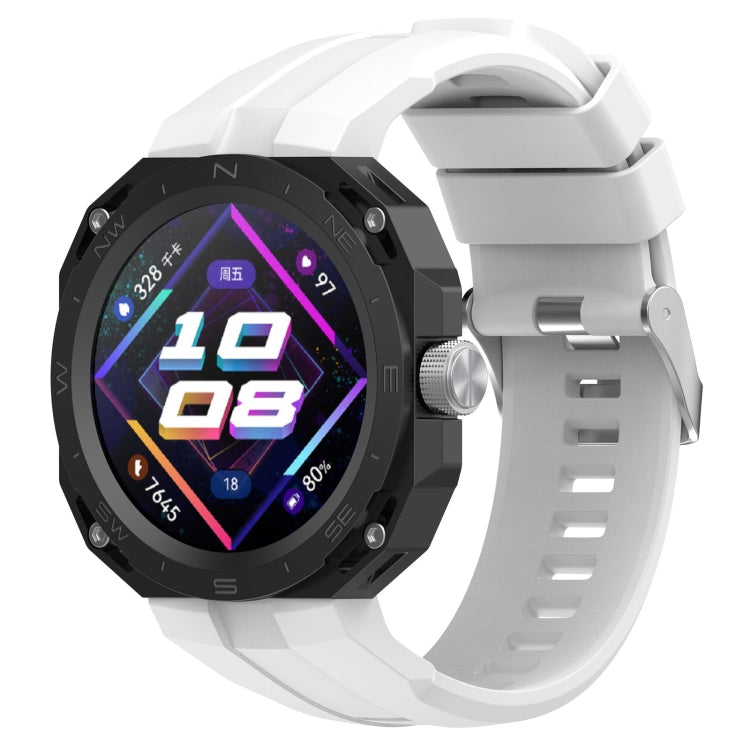 Monochrome Silicone Watch Band