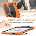 Rugged Silicone Hard PC Tablet Case with Holder