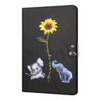 Colored Drawing Pattern Flip Leather Smart Tablet Case — For iPad 10th Gen 10.9 2022