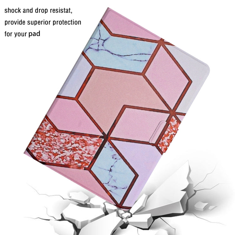 Marble Pattern Leather Smart Tablet Case