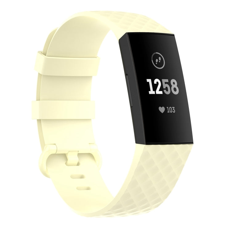 Color Buckle TPU Wrist Strap Watch Band for Fitbit Charge 4 / Charge 3 / Charge 3 SE