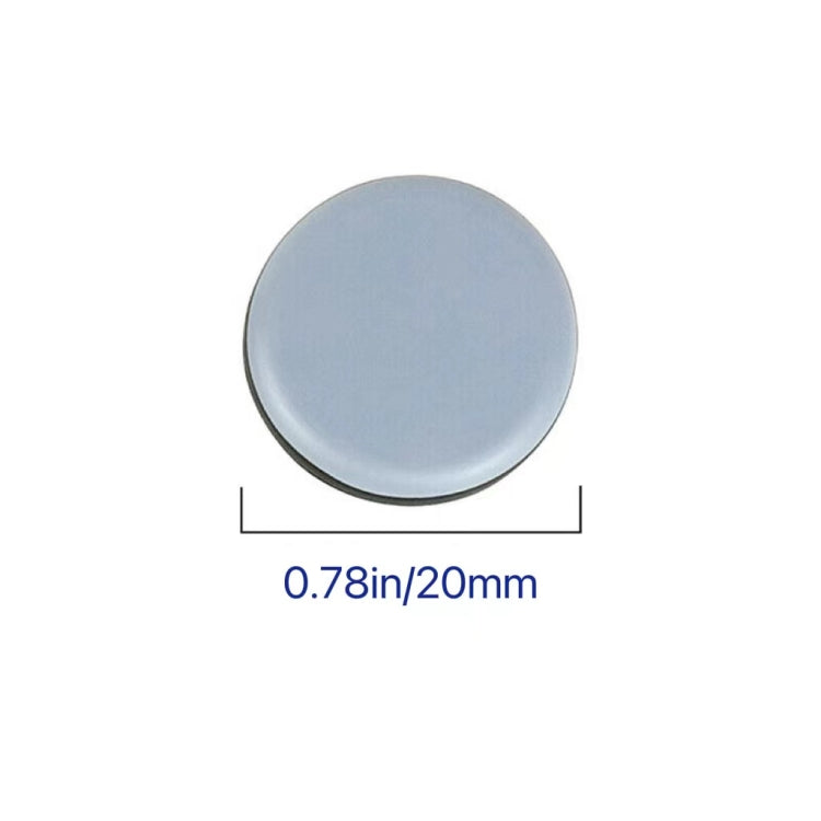 Round Table Chairs Non-slip Foot Mat, 16 in 1 20mm