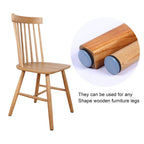 Round Table Chairs Non-slip Foot Mat, 16 in 1 20mm