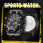 Multifunctional Quartz Waterproof TPU Strap Men Watch — view 8