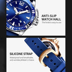 Multifunctional Quartz Waterproof Luminous Men Watch — view 7