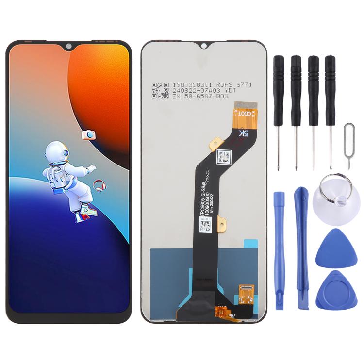 OEM LCD Screen For Infinix Smart 6 Plus India with Digitizer Full Assembly — For Tecno Spark 9 Pro