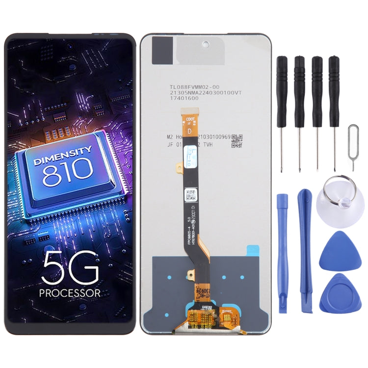 OEM LCD Screen For Infinix Smart 6 Plus India with Digitizer Full Assembly — For Tecno Camon 19 CI6n