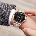 Men Fashion Steel Strap Multifunctional Quartz Watch — view 9