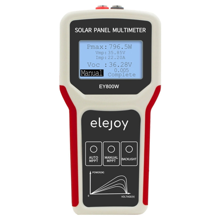 800W Solar Panel Power Supply Multimeter