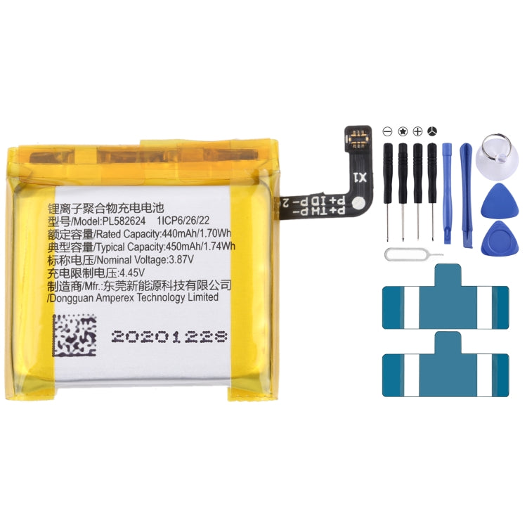 300mAh EB-BR382ABE Battery Replacement — For Huawei watch GT1 FTN-B19