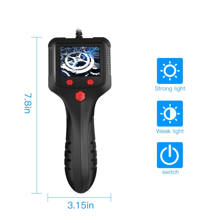 P100 2.4 inch HD Handheld Endoscope with LCD Screen