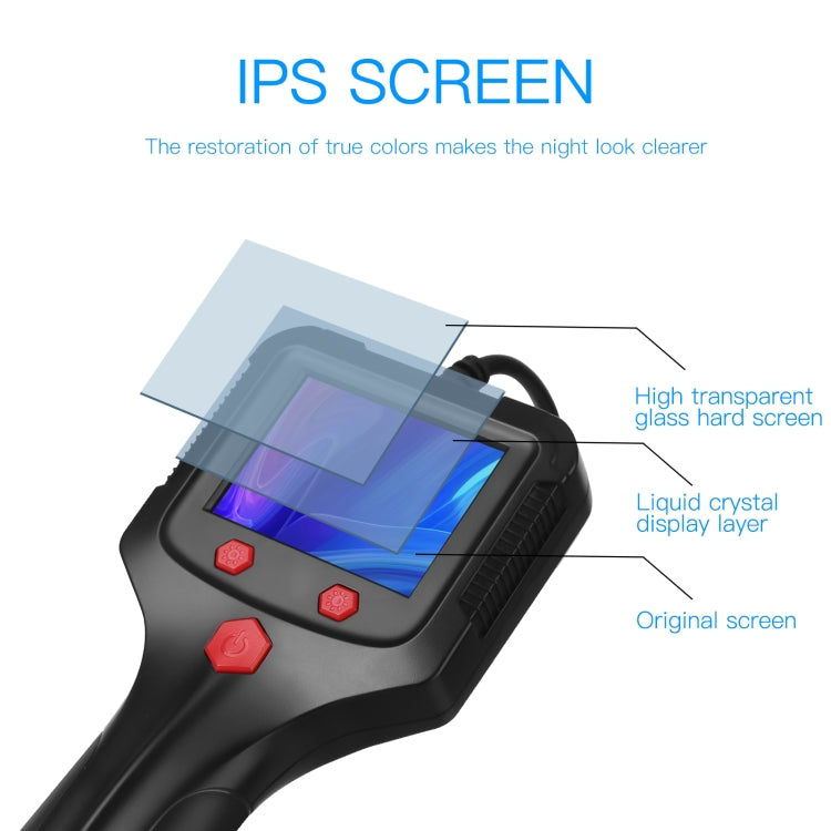 P100 2.4 inch HD Handheld Endoscope with LCD Screen