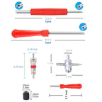 Tire Valve Core Removal and Installation Tool