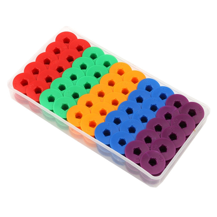 100 PCS Electric Sewing Machine Spools Shuttle Core Bobbins Storage Needlework Tool Accessory — view 4