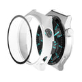 2 in 1 PC Frame + Tempered Glass Film Watch Protective Case