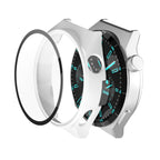 2 in 1 PC Frame + Tempered Glass Film Watch Protective Case