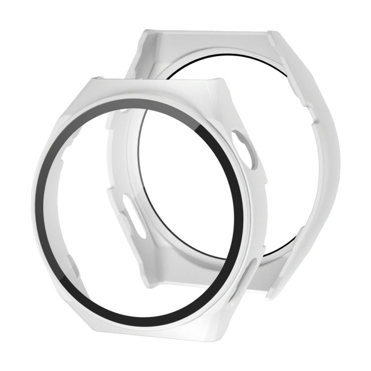 2 in 1 PC Frame + Tempered Glass Film Watch Protective Case