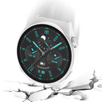 2 in 1 PC Frame + Tempered Glass Film Watch Protective Case