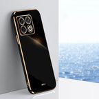 XINLI Straight Edge 6D Electroplate TPU Phone Case