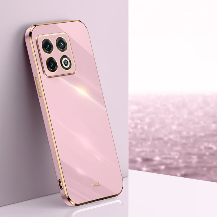 XINLI Straight Edge 6D Electroplate TPU Phone Case