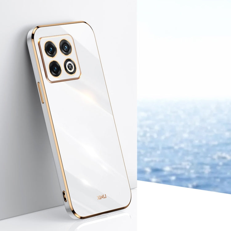 XINLI Straight Edge 6D Electroplate TPU Phone Case