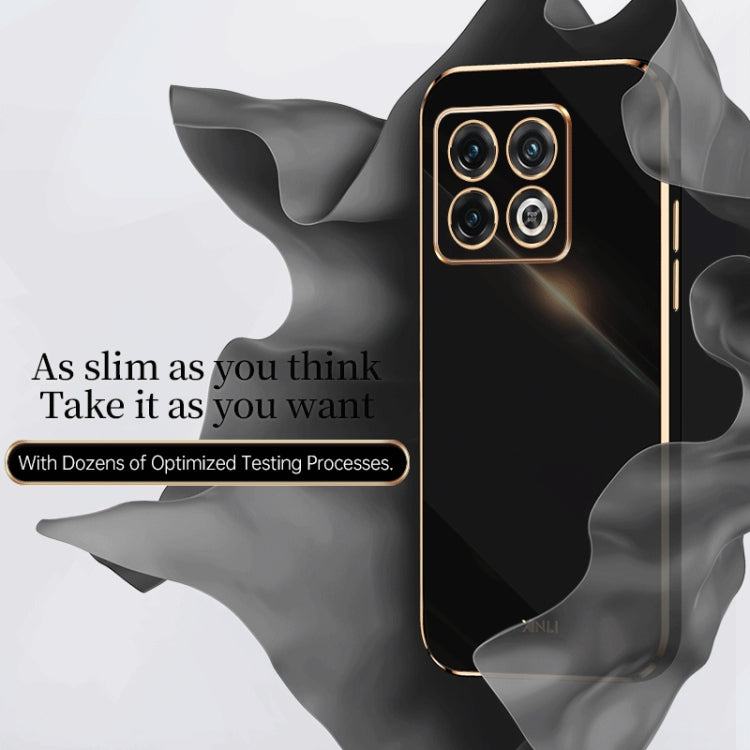 XINLI Straight Edge 6D Electroplate TPU Phone Case