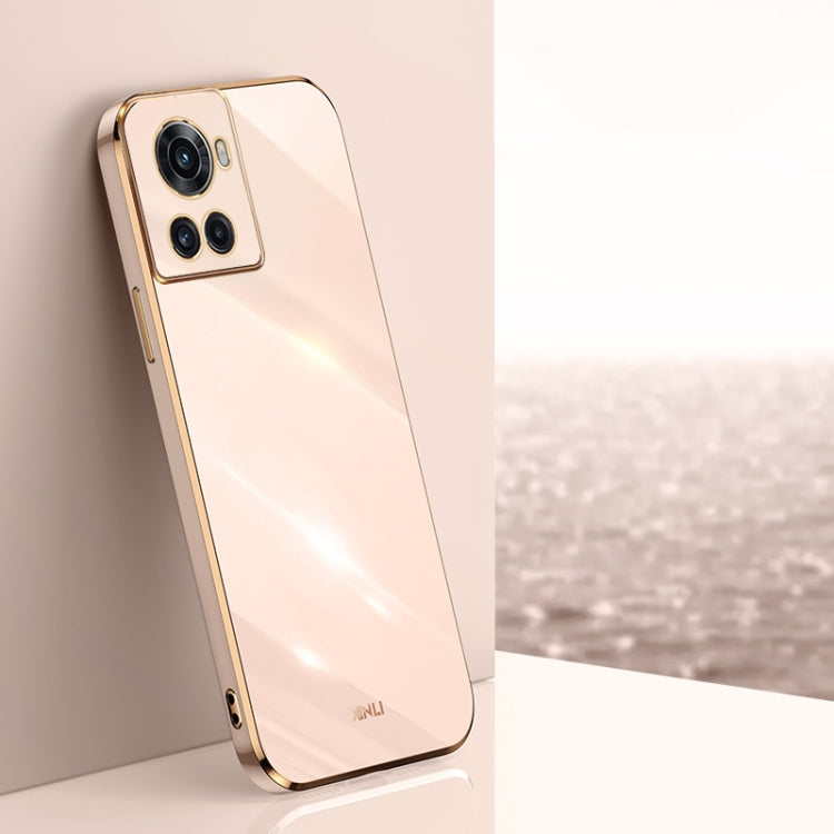 XINLI Straight Edge 6D Electroplate TPU Phone Case