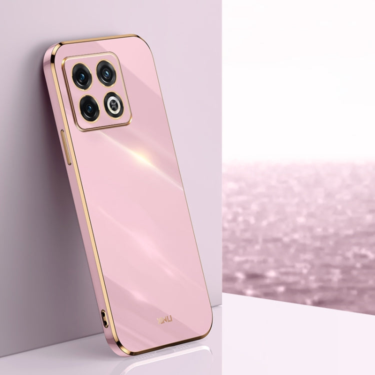 XINLI Straight Edge 6D Electroplate TPU Phone Case
