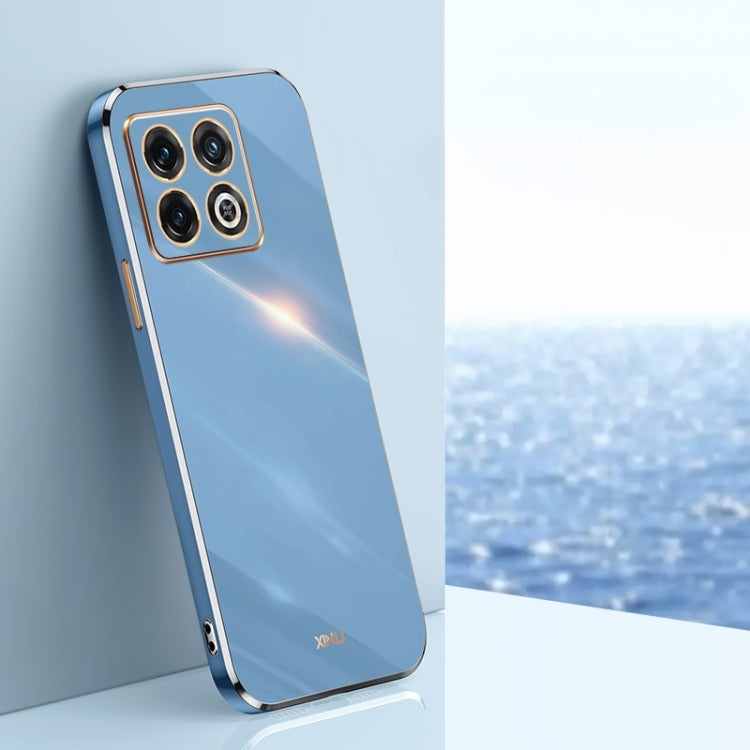 XINLI Straight Edge 6D Electroplate TPU Phone Case
