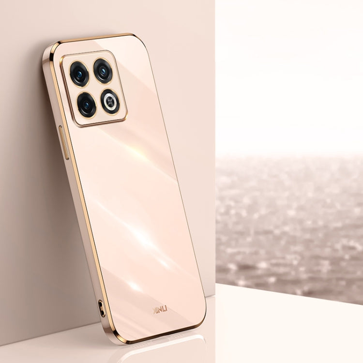 XINLI Straight Edge 6D Electroplate TPU Phone Case