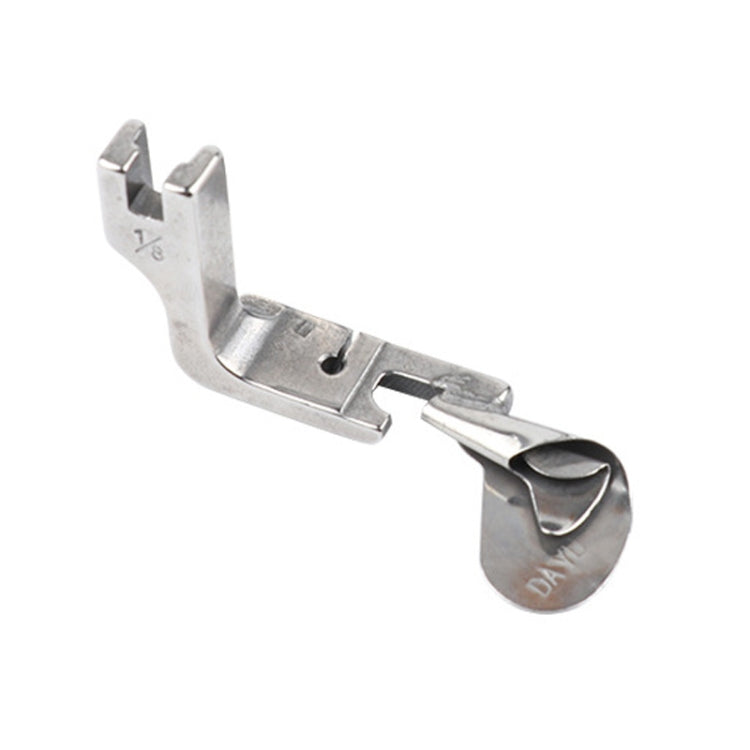 Sewing Machine Rolls Cloth Edge Presser Foot Silk Chiffon Skirt Hem Curled Pull Tube